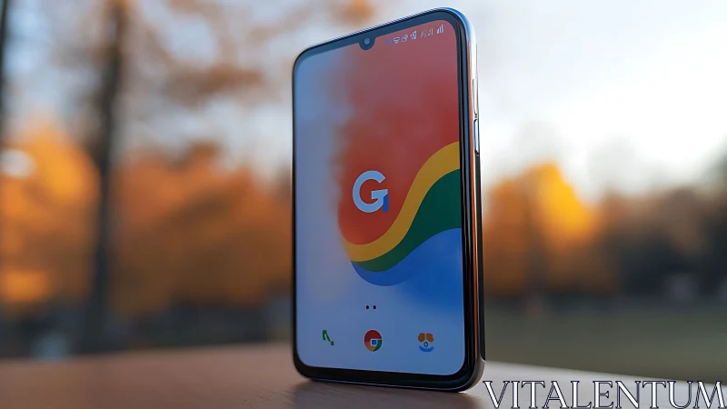 Google Pixel 4a Outdoor Display Showcase with Wavy UI.
