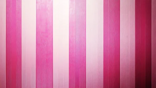 Vertical pink tonal stripes create rhythmic chromatic structure