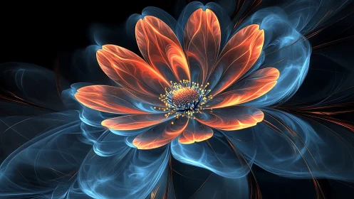 Glow of the Cosmic Petal Garden in Midnight Bloom.