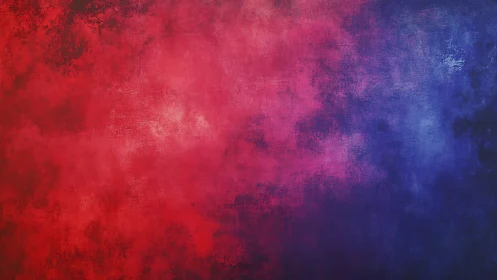 Velvety red to deep indigo haze with dreamy texture glow.