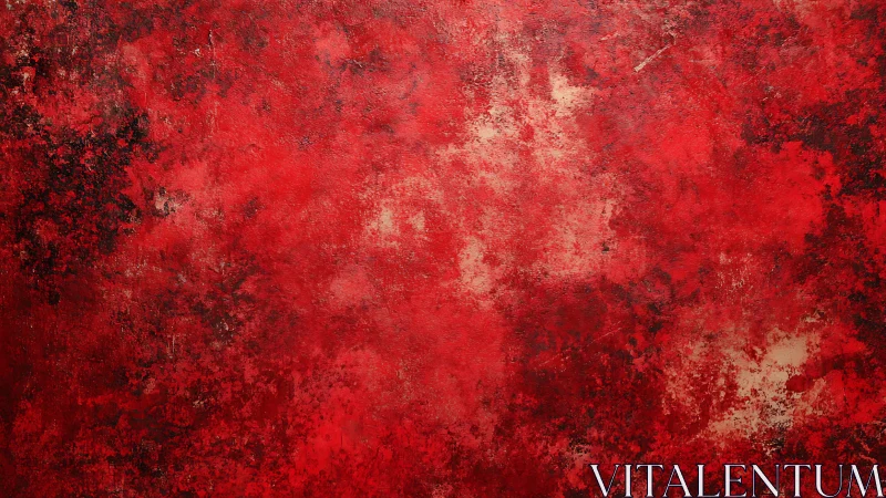 Crimson textured abstraction with smoky dark gradients.