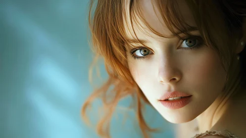 Soft morning light learns her name from ocean-colored eyes