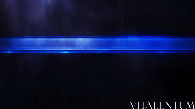 Electric horizon line slices quietly through the midnight void