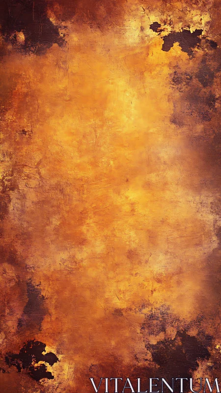 Warm Layers of Golden Rust and Shadow