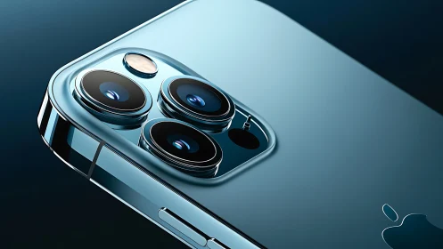 iPhone Pro Max Triple Lens Array with Titanium Chassis