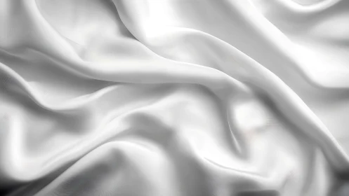 Soft white fabric folds with gentle, calming movement.