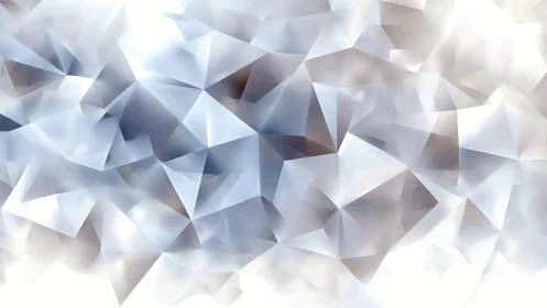 Prismatic frost facets drift in a luminous crystal haze.