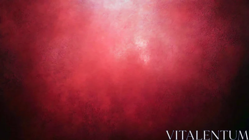 Radial crimson diffusion with soft atmospheric gradients.