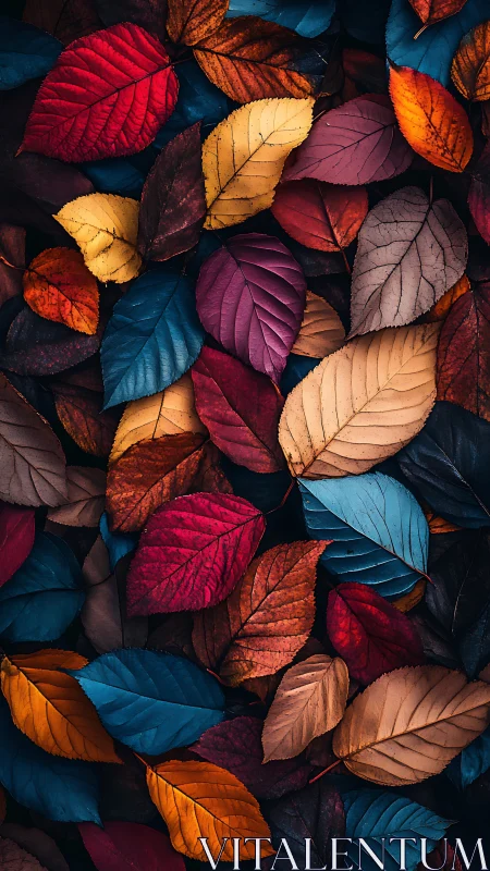 Leaves trade whispered secrets in a quilt of vivid dusk