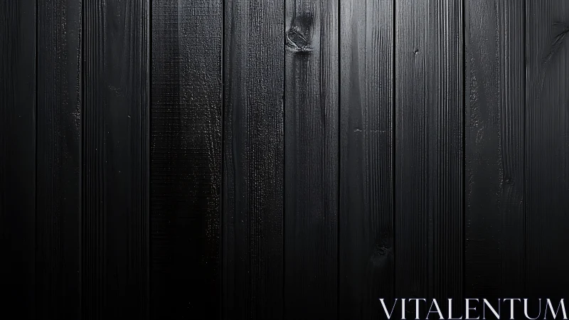 Moody black wooden planks with quiet, textured depth.
