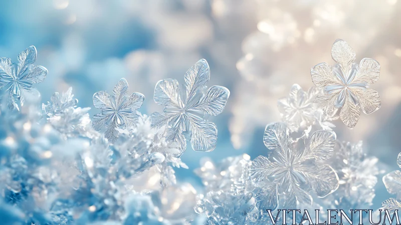Frostbitten blossoms quietly rehearse winter’s crystal ballet