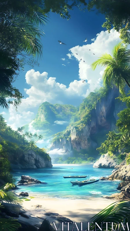 Tropical Paradise Cove Awaits Your Discovery.