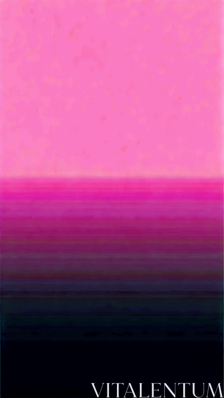 Soft pink horizon melting into deep twilight shades.