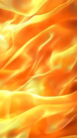 Fluid Orange and Yellow Wave Pattern.