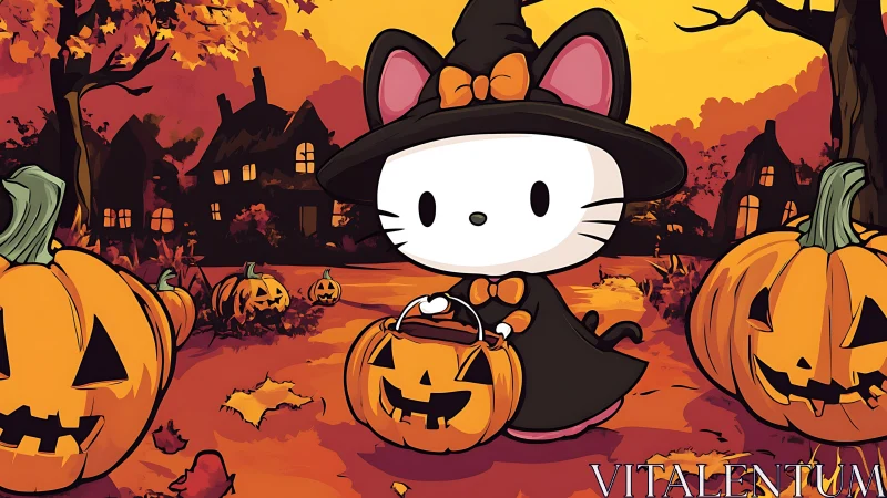 Hello Kitty's Spooky Pumpkin Patch Adventure.