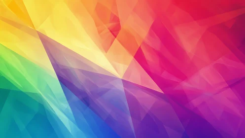Colorful prism daydreams in soft overlapping gradients.
