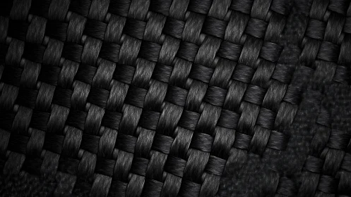 Subtle woven carbon fiber pattern celebrates strength and style