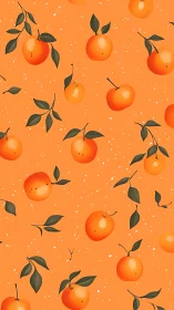 Clementine constellations drift playfully across citrus skies
