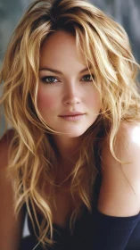 Soft sunlight frames a relaxed portrait with gentle charm