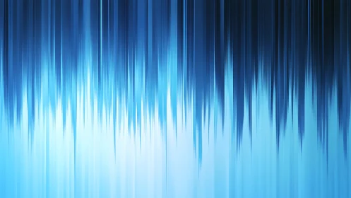 Vertical blue gradient streaks create dynamic abstract motion field