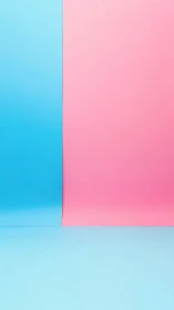 Minimal blue and pink split backdrop for clean layouts.