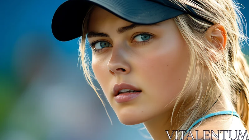 High-resolution close-up portrait with shallow depth of field lighting