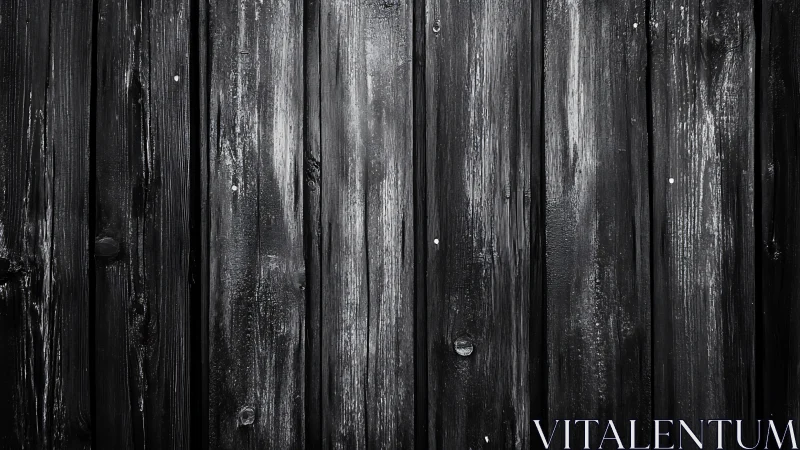 Weathered black timber planks with vertical grain contrast