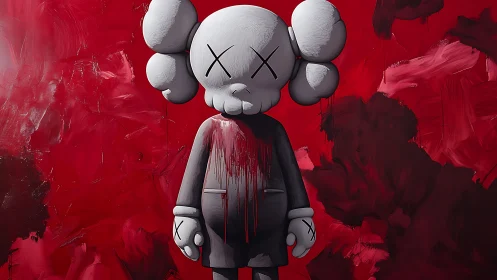 Stoic vinyl ghost drifts through scarlet regret storms.