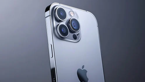 iPhone 12 Pro Max Triple Camera System Close-up.