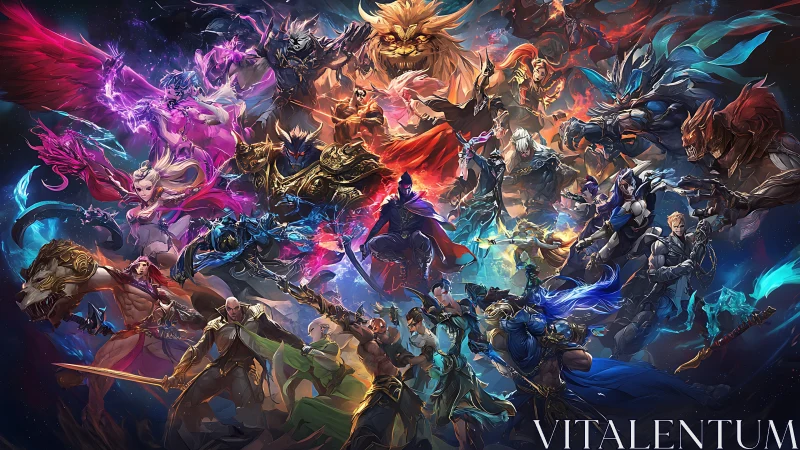 Legends collide in a cosmos of blades, beasts, and blazing magic