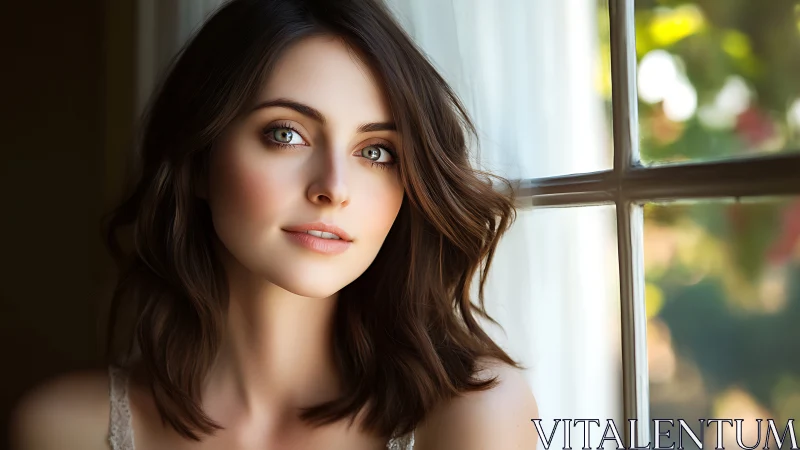 Soft window light portraits highlight luminous skin tones.