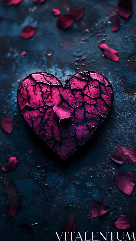 Shattered Heart Among Petals: A Poignant Love Story.