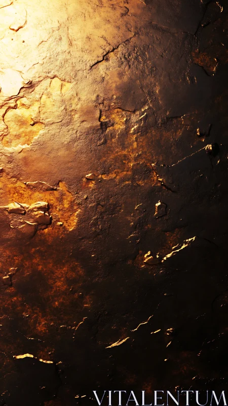 Molten dusk bronze wall where embered shadows breathe.