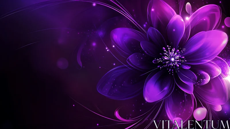 Generative Floral Morphology with Radial Luminescence and Petaled Geometry