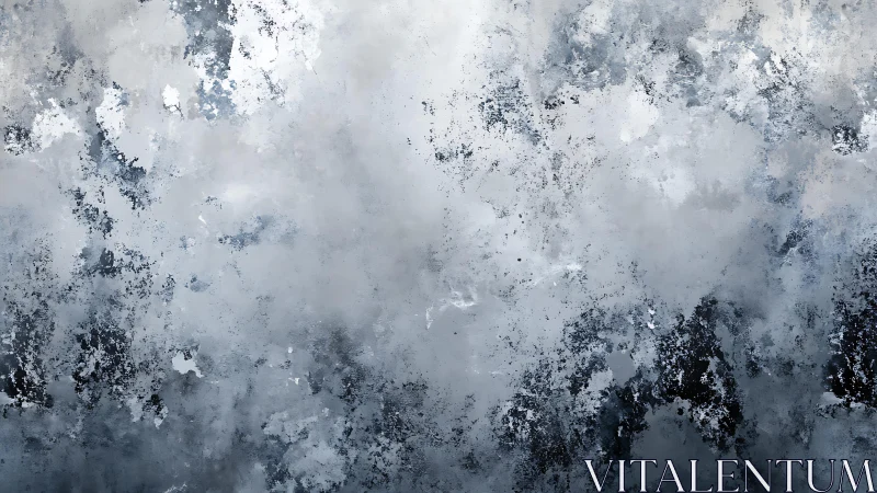 Abstract textured gray and blue wall background with grunge style.