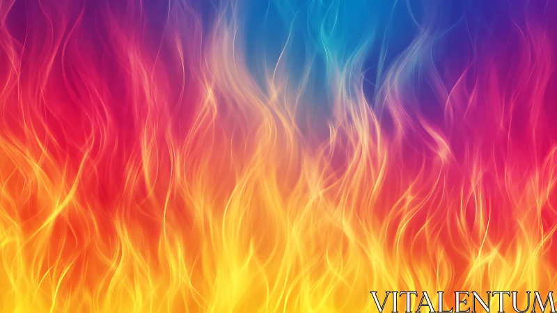 Blazing Energy: Where Fire Meets the Sky.