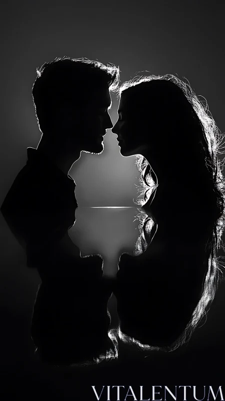 Silhouetted Profile Pair: Backlighting Architectural Definition of Shared Space.