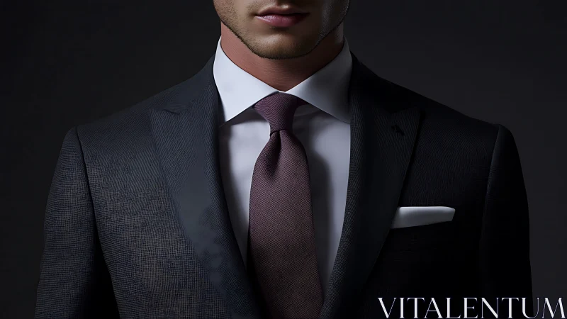 Sharp Professional Style: A Timeless Business Suit Portrait