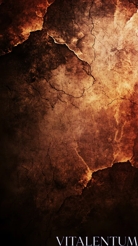 Cracked Earth Ignites with Molten Fire.