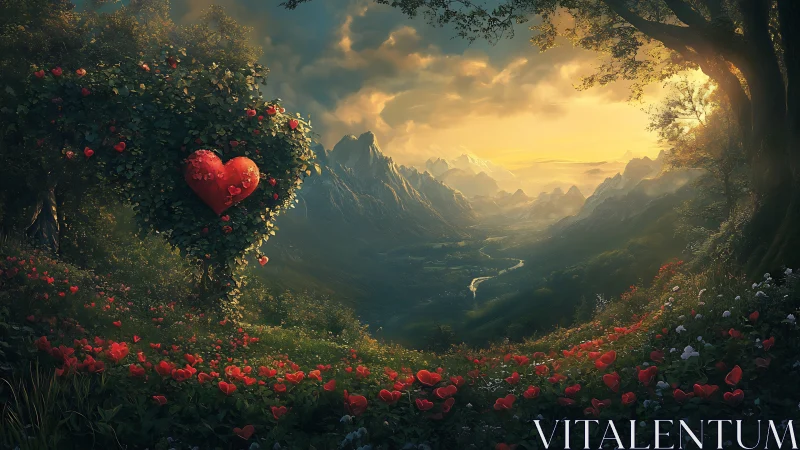 Heart-Shaped Paradise: Love's Valley Unveiled.