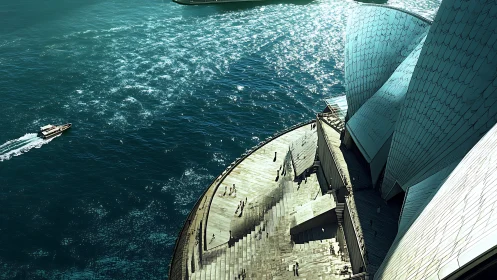 Sydney Opera House Roof Geometry and Waterfront Compositional Analysis.