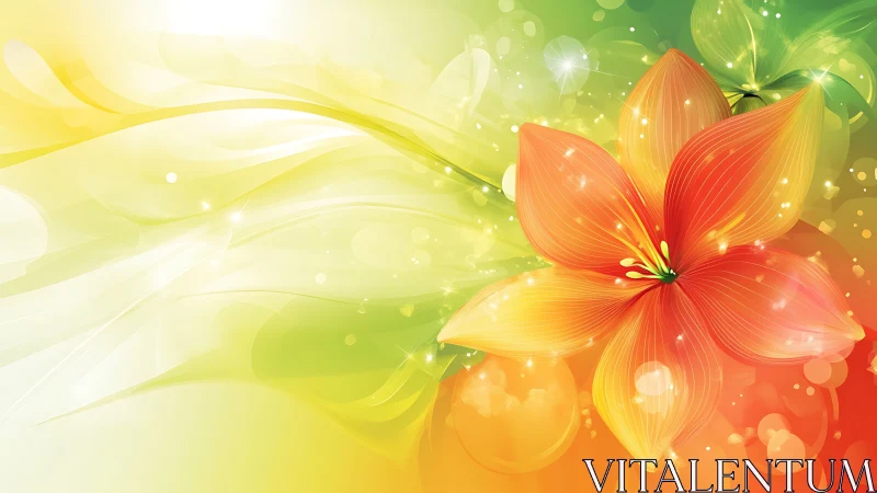 Radiant Bloom Celebrates Spring's Luminous Awakening