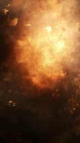 Inferno's Dance: Chaos Burns Through Golden Void.