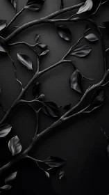 Midnight branches tracing quiet paths across deep shadow.