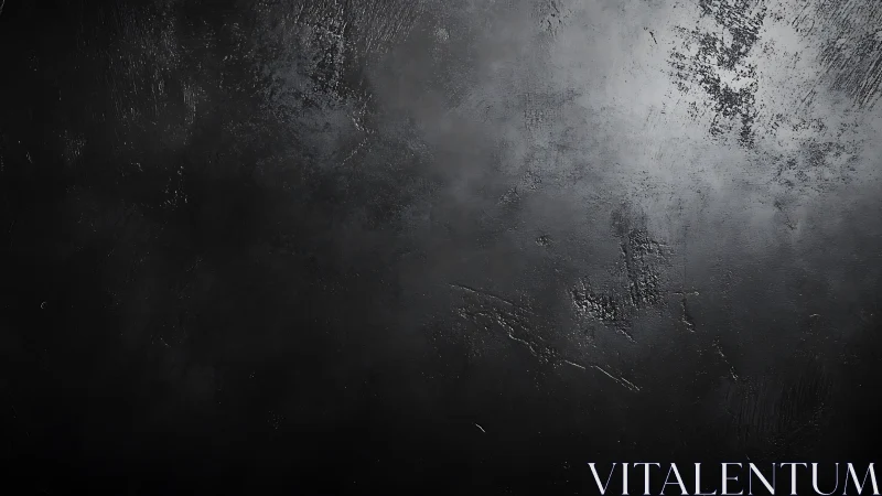 Dark textured concrete wall surface catches soft light.