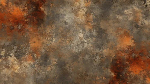 Rustic textured abstract background in earthy orange and gray tones.