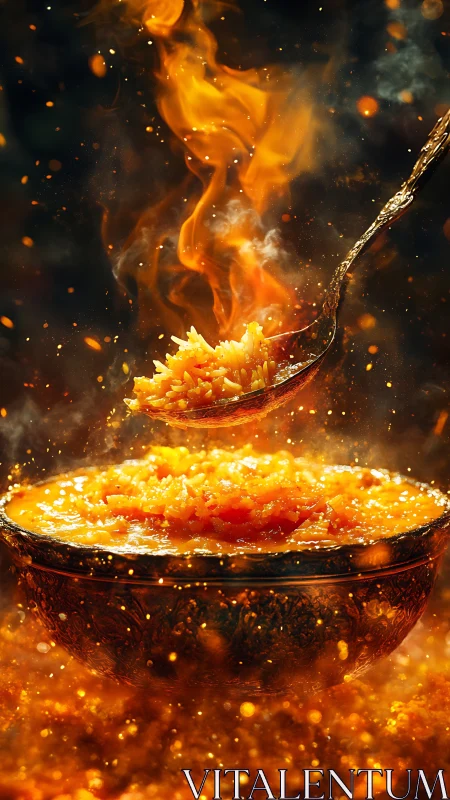 Golden Molten Alchemy: Spoon Cascades Liquid Fire Into Darkness