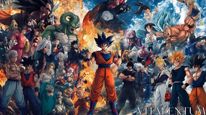 Cosmic warrior showdown ignites a universe of rival legends.