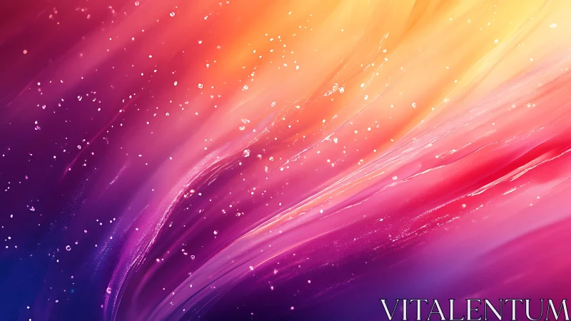 Vibrant Abstract Swirl with Dynamic Colors and Light Effects.