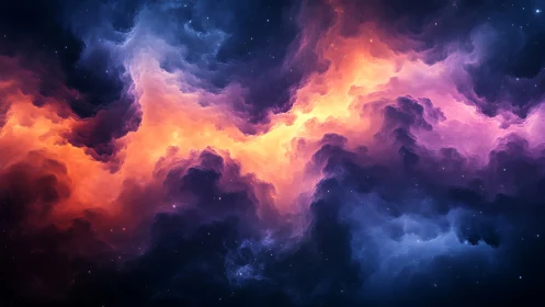 Starforge Aurora River Igniting the Deep Cosmic Quiet.